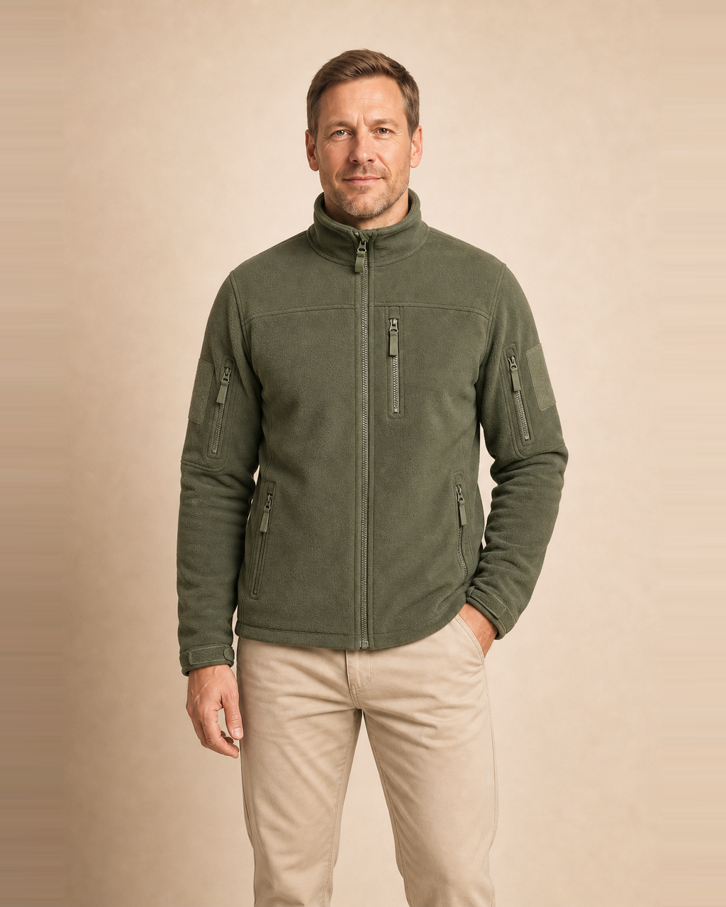 Chaqueta Táctica con Cremallera