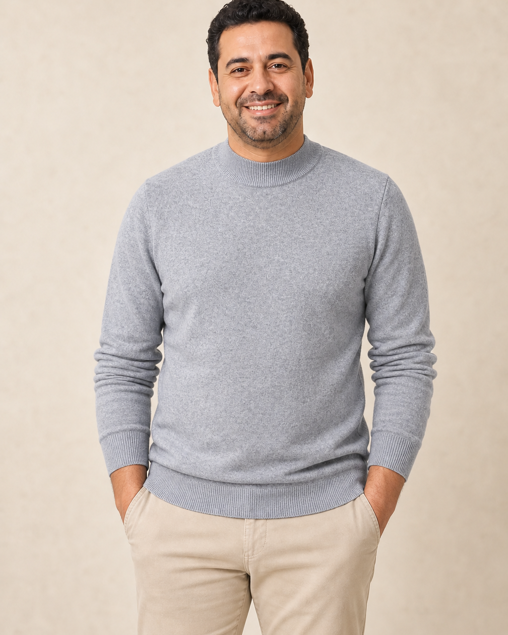 Jersey de Cuello Semialto