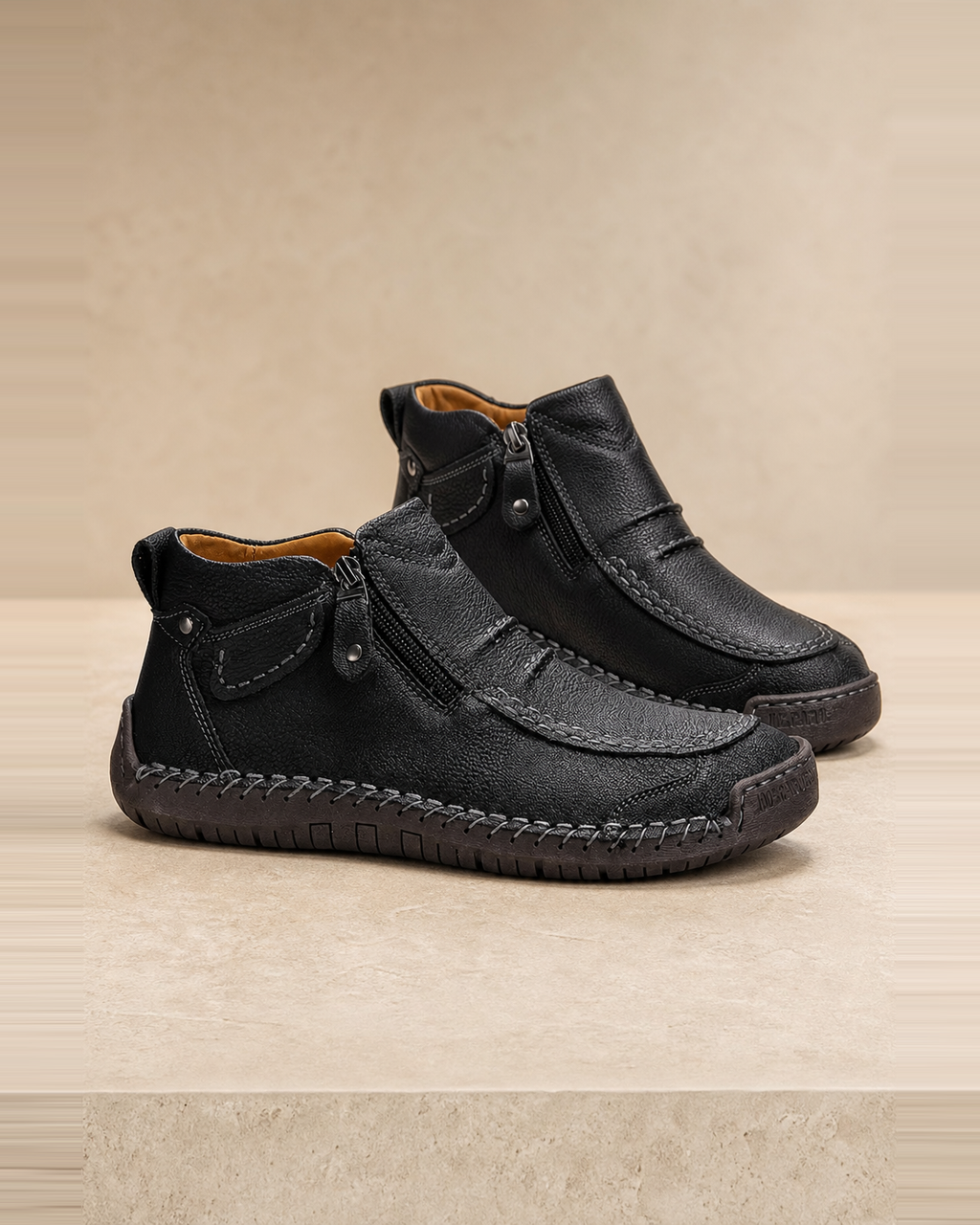 Botines Informales con Cremallera