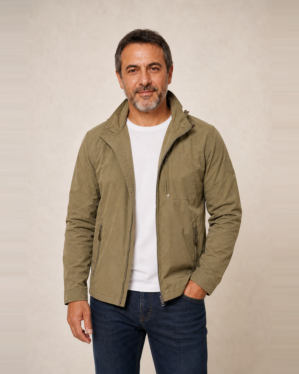 Chaqueta Urbana con Bolsillos