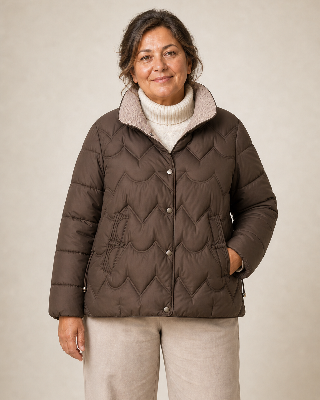 Chaqueta Corta Acolchada