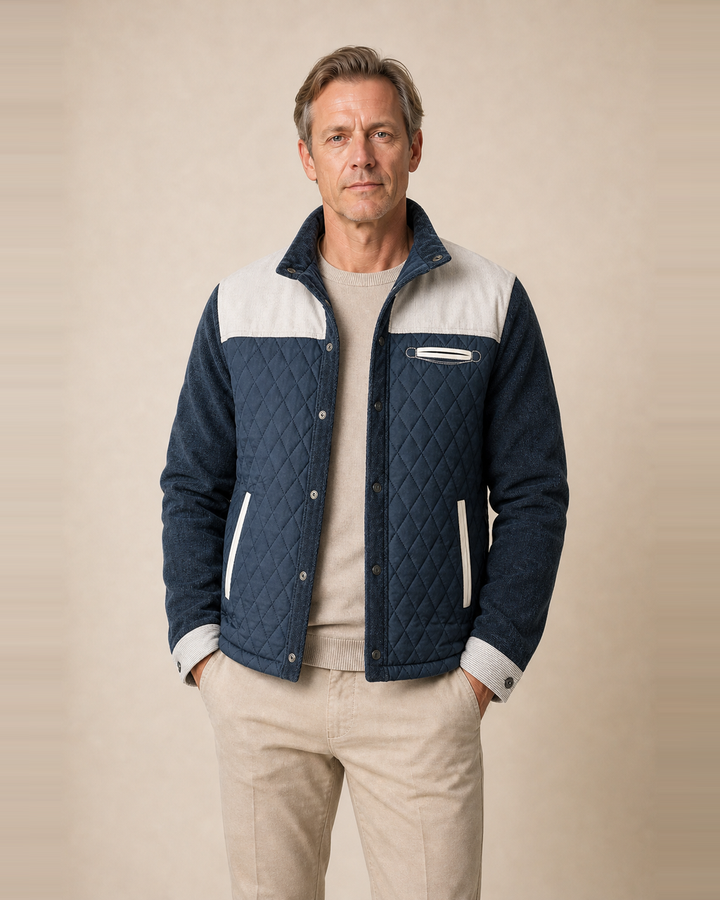 Chaqueta Bomber con Botones