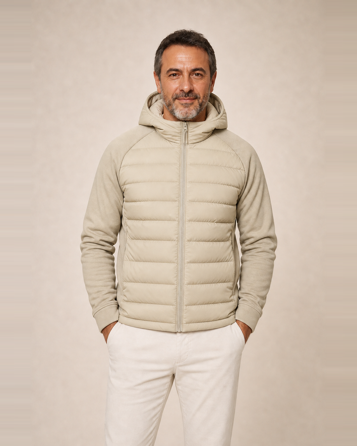 Chaqueta Híbrida con Capucha