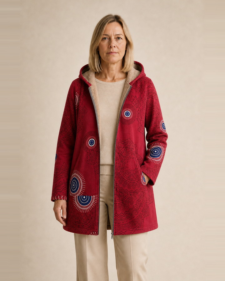 Abrigo Bohemio con Capucha