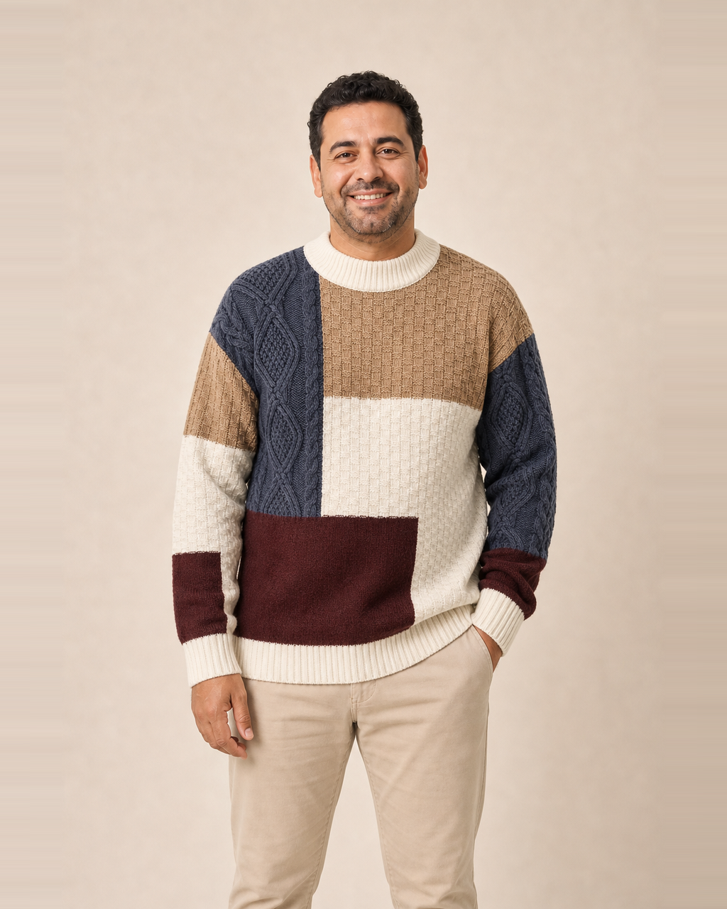 Jersey Colorblock Relajado