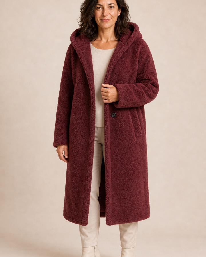 Abrigo Oversize con Capucha