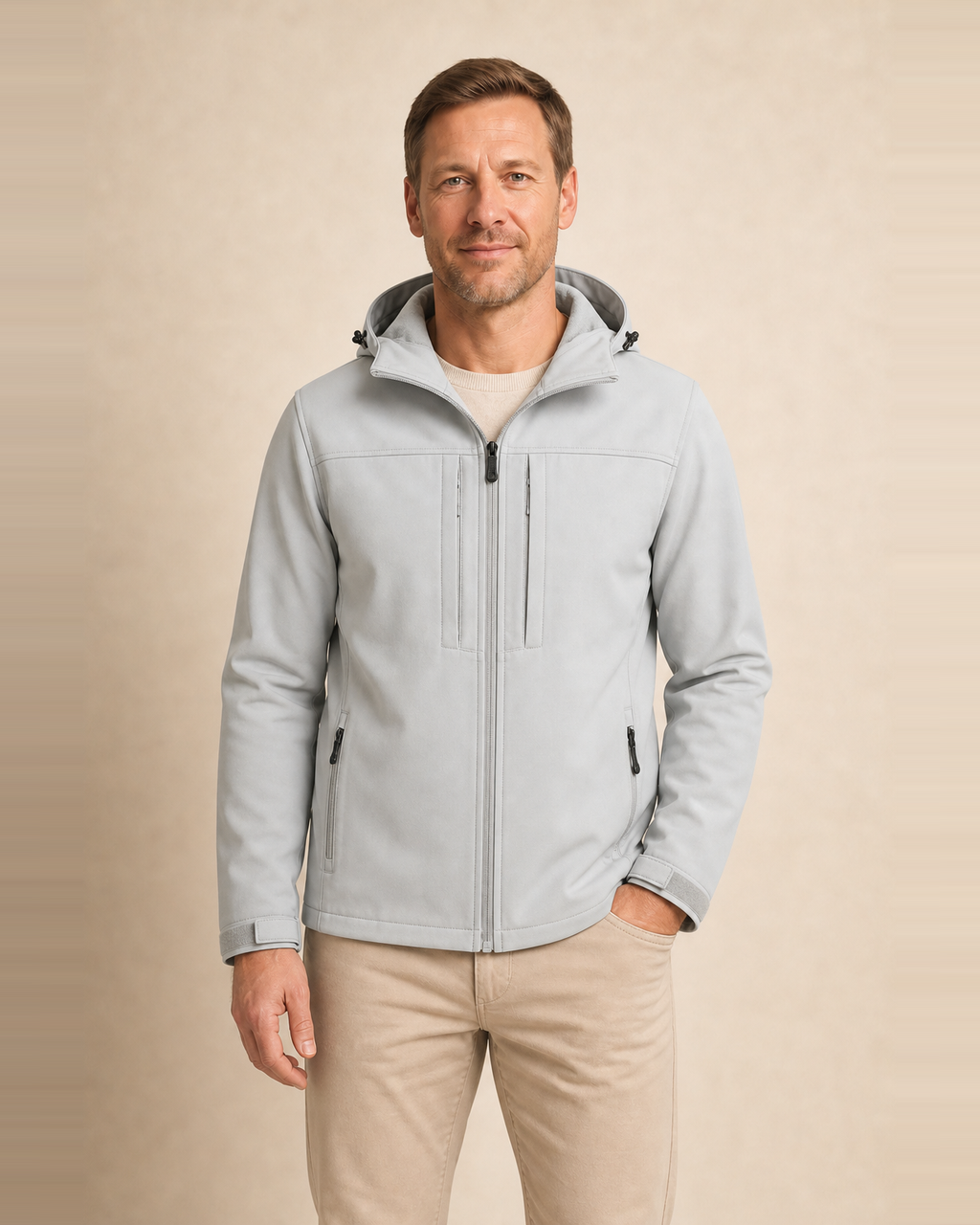 Chaqueta Ergonómica con Capucha