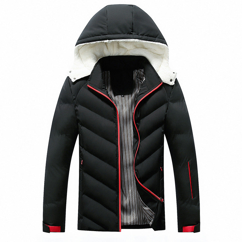 Chaqueta Acolchada Urbana – Negro