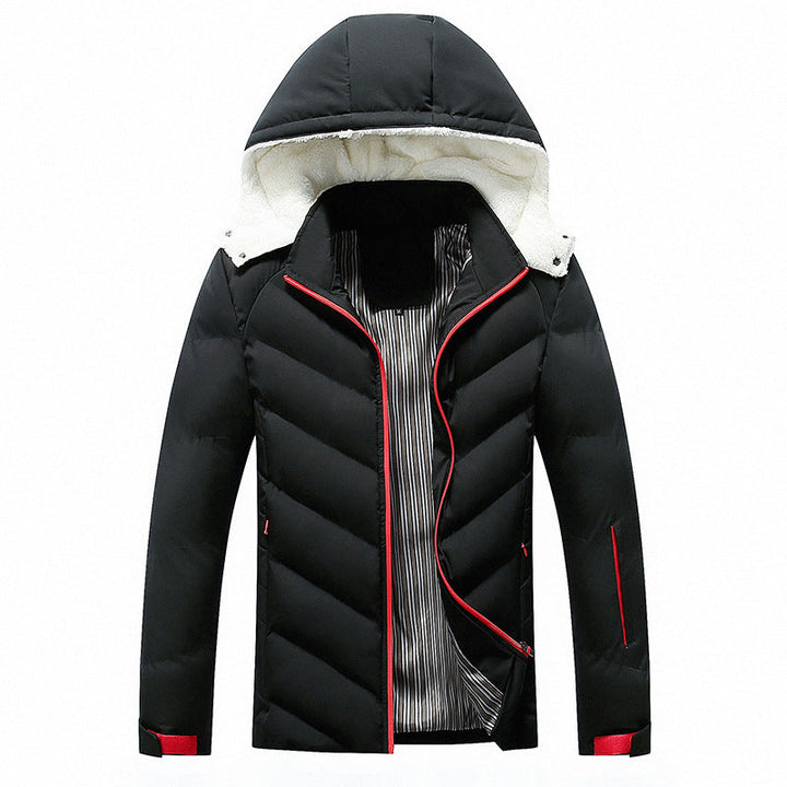 Chaqueta Acolchada Urbana – Negro