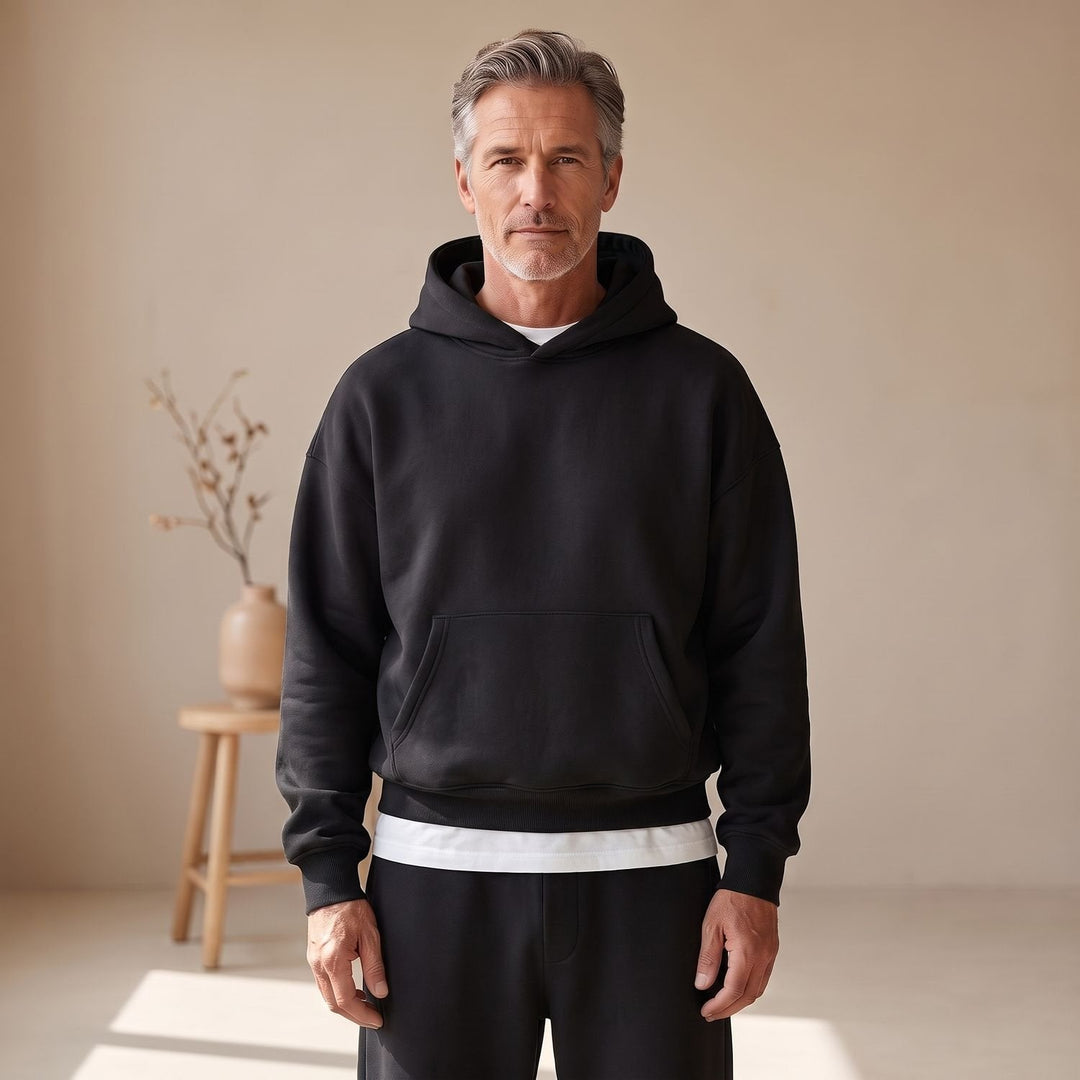 Conjunto de Sudadera y Pantalón – Negro