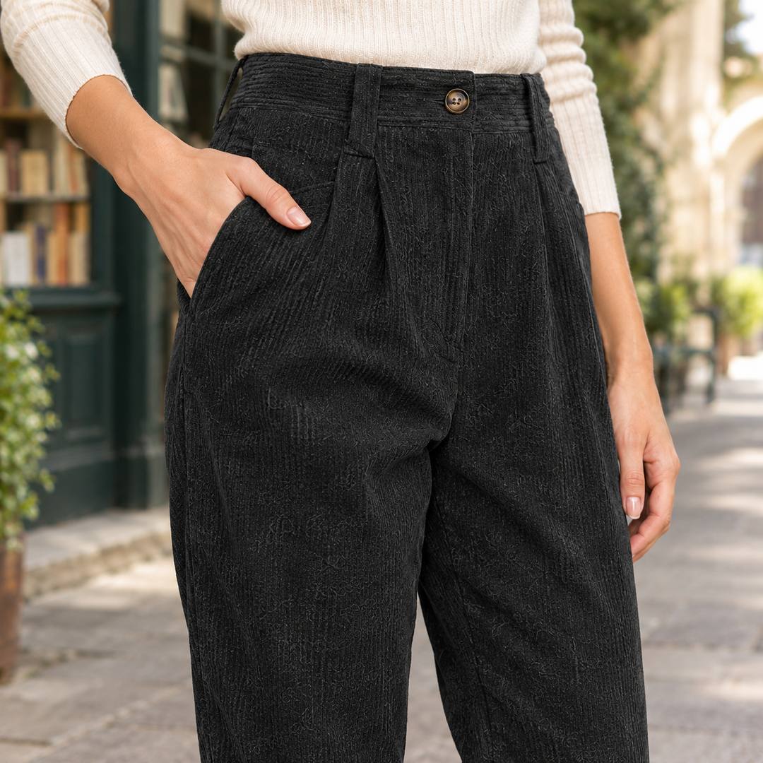 Pantalón Tobillero con Pinzas