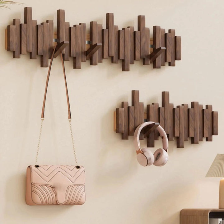 Perchero de pared con diseño de teclas de piano - Varios colores