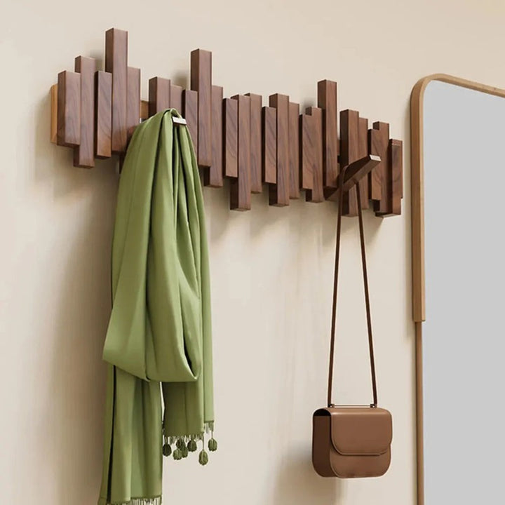Perchero de pared con diseño de teclas de piano - Varios colores