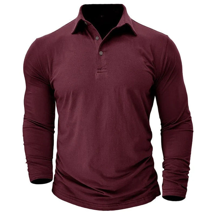 Polo Entallado para Hombre – Rojo