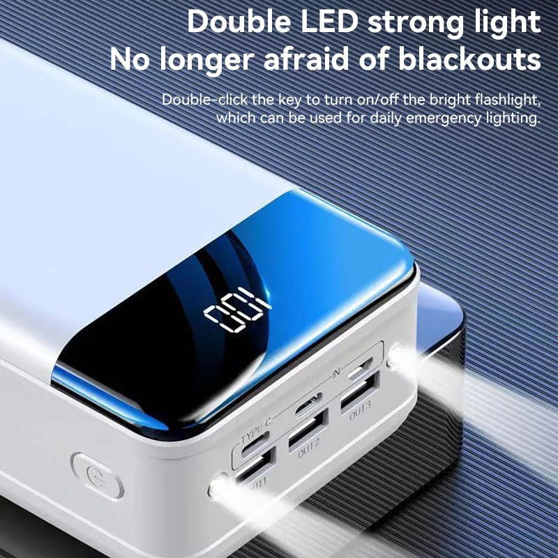 Power Bank - 50000 mAh - Negro