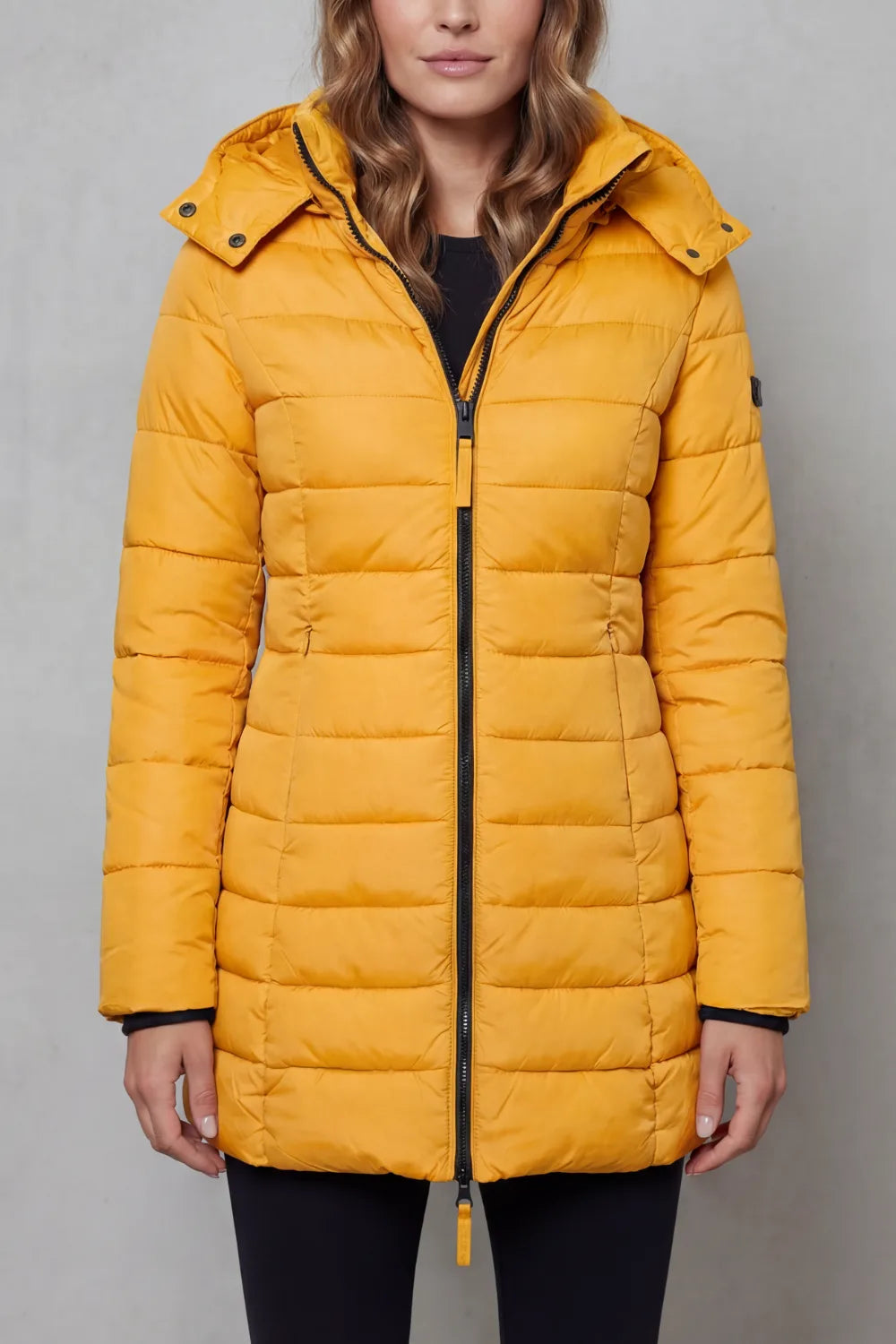 Chaqueta Acolchada de Invierno – Amarillo