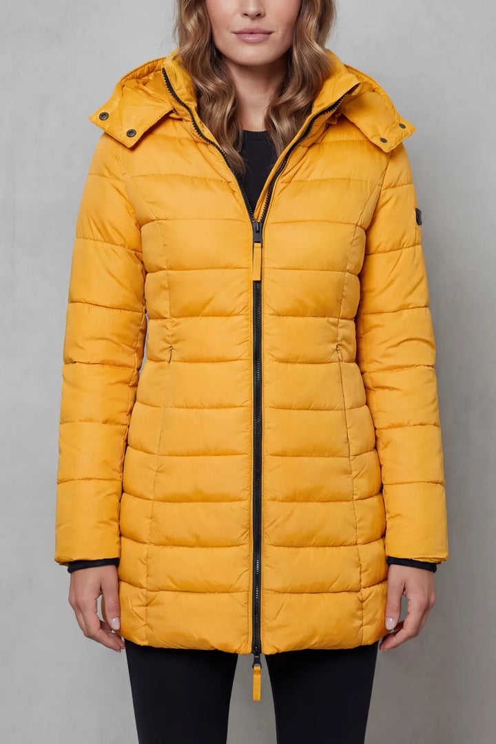 Chaqueta Acolchada de Invierno – Amarillo