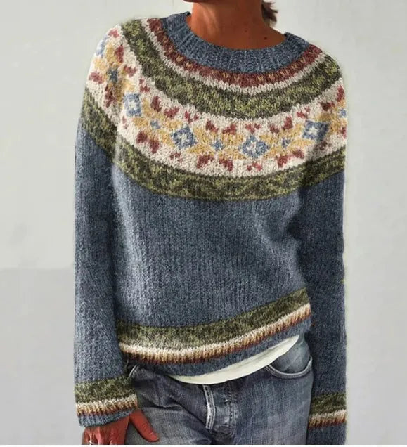 Jersey Holgado Escandinavo – Gris Estrellas