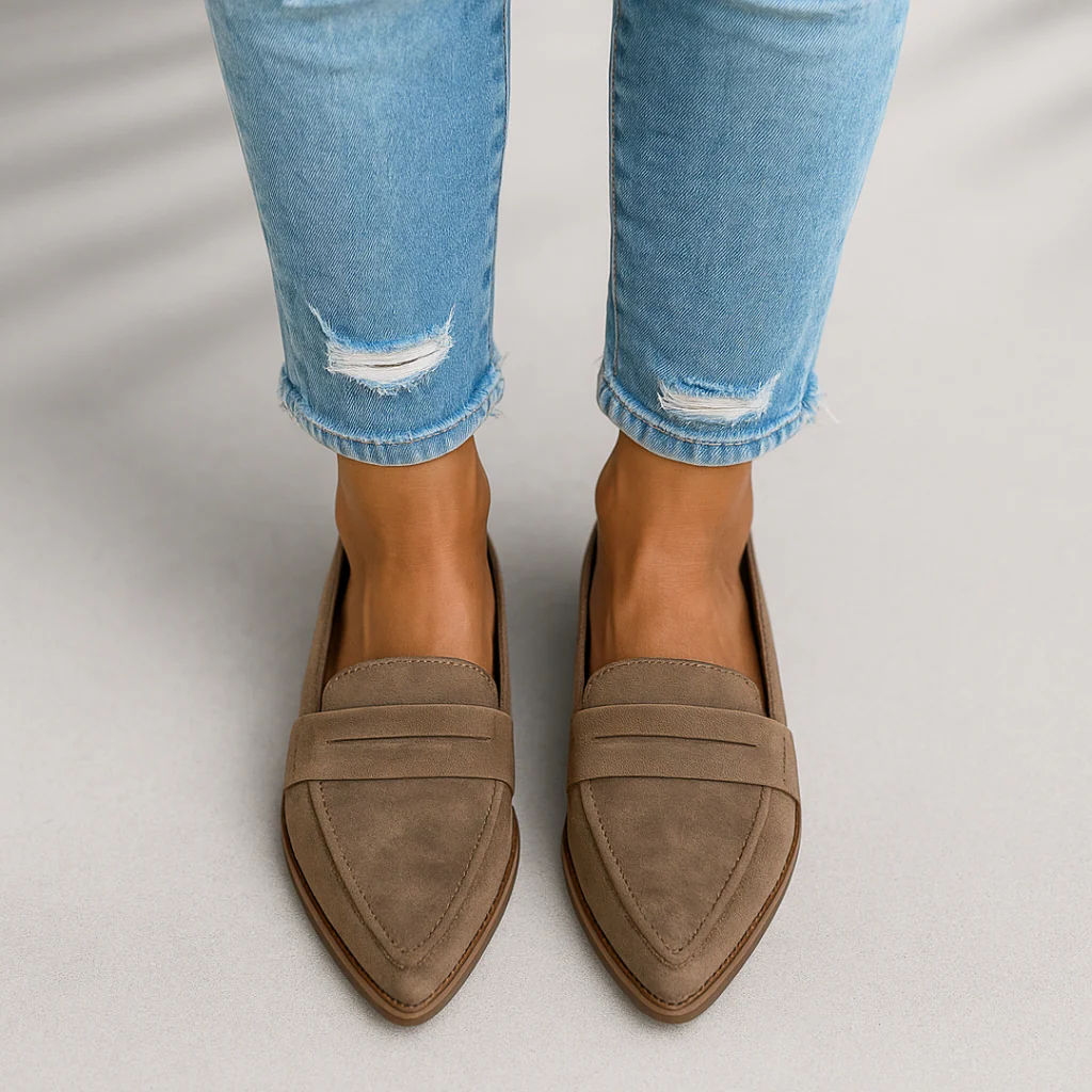 Mocasines Planos en Punta