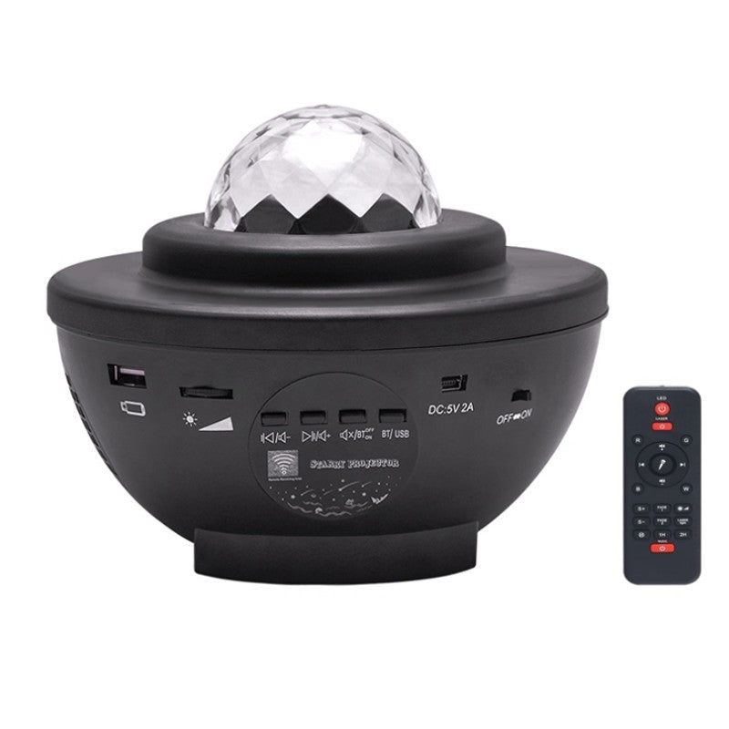 Proyector de Galaxia con Luces de Estrellas y Nebulosa - Altavoz Bluetooth Integrado