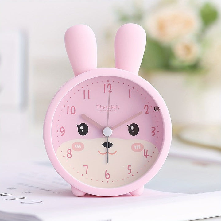 Reloj Despertador Infantil con Luz Nocturna - Diseño de Animales