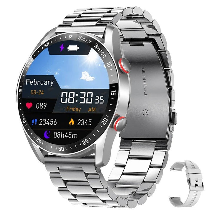 Reloj Inteligente con Seguimiento de Actividad y Ritmo Cardíaco