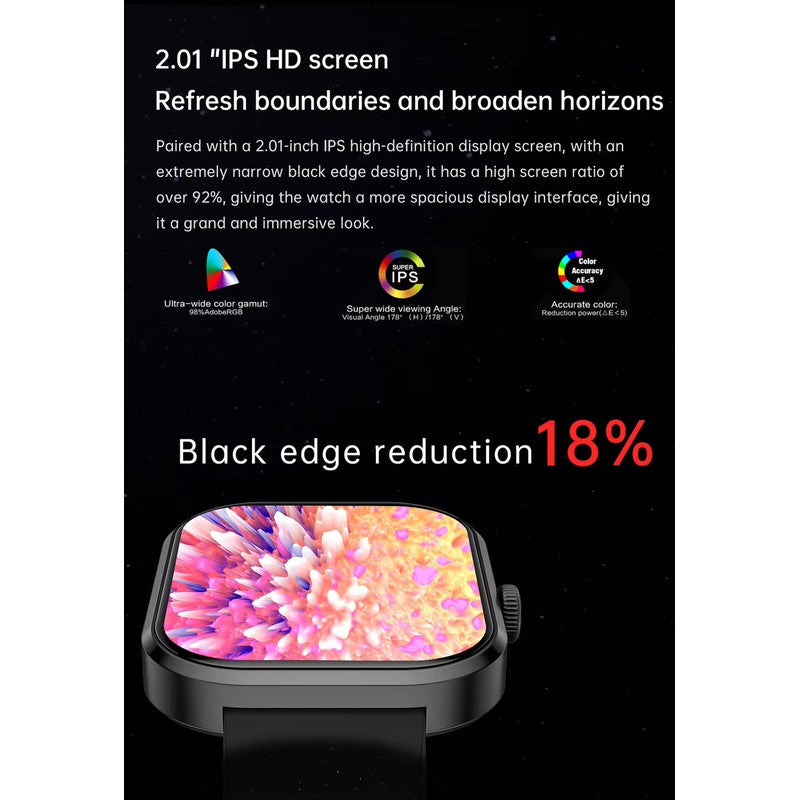 Reloj Inteligente - Pantalla Táctil a Color
