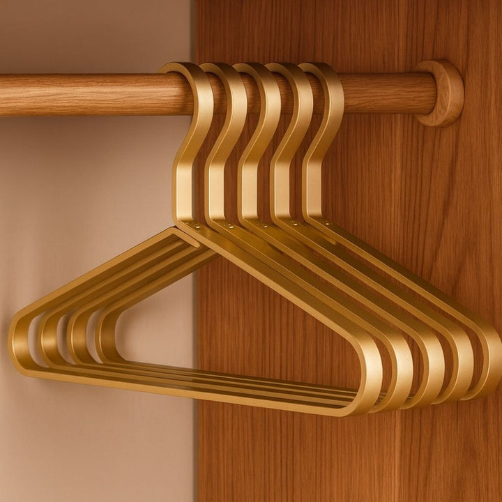 Set de Colgadores para Ropa - Diseño Delgado y Compacto