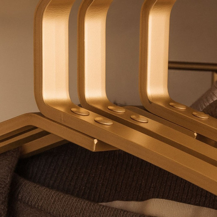Set de Colgadores para Ropa - Diseño Delgado y Compacto