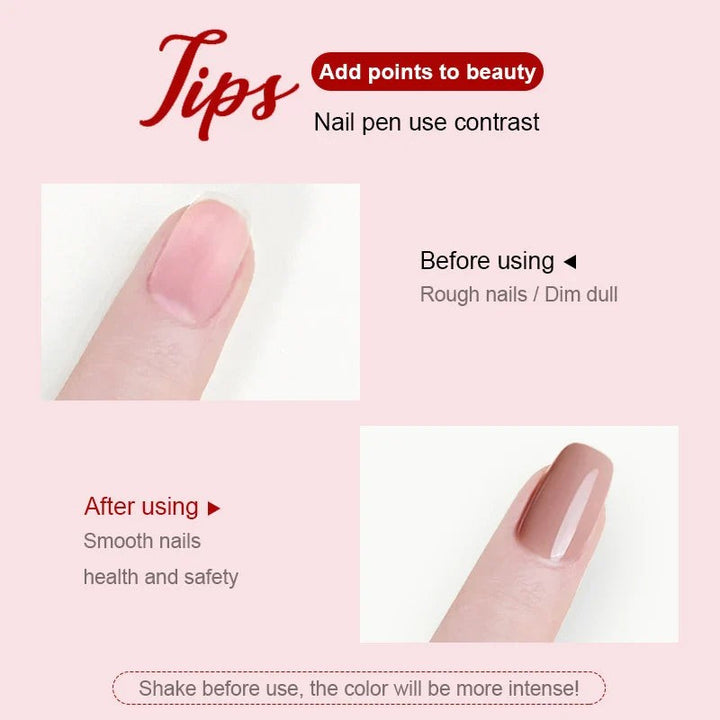 Set de Esmaltes en Barra para Uñas - Punta de Precisión
