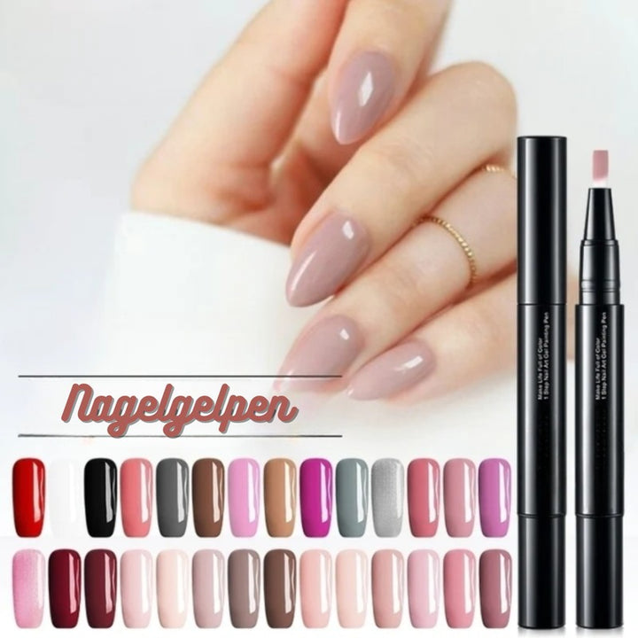 Set de Esmaltes en Barra para Uñas - Punta de Precisión