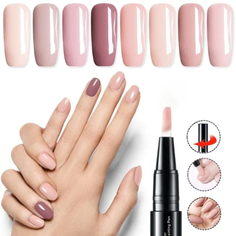 Set de Esmaltes en Barra para Uñas - Punta de Precisión