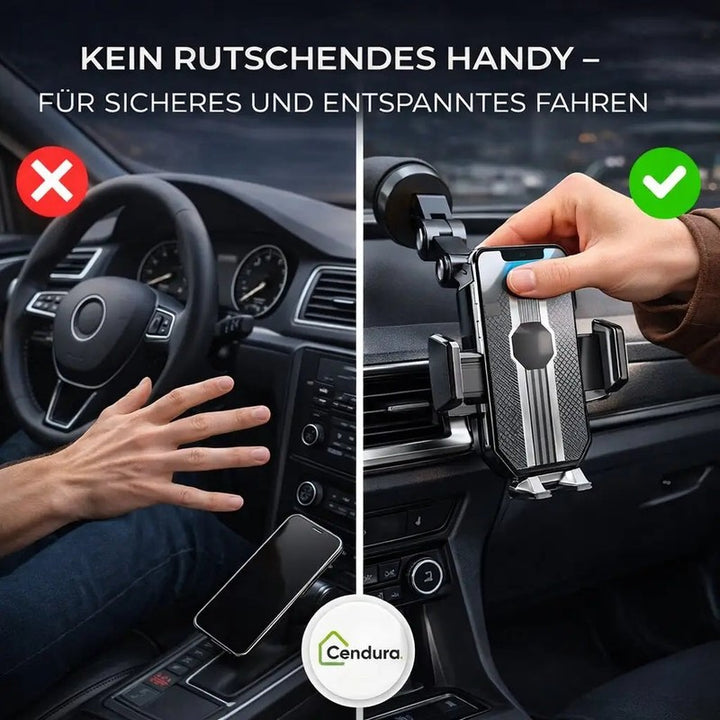 Soporte para Teléfono de Coche - Base de Ventosa con Brazo Ajustable