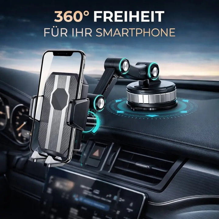 Soporte para Teléfono de Coche - Base de Ventosa con Brazo Ajustable