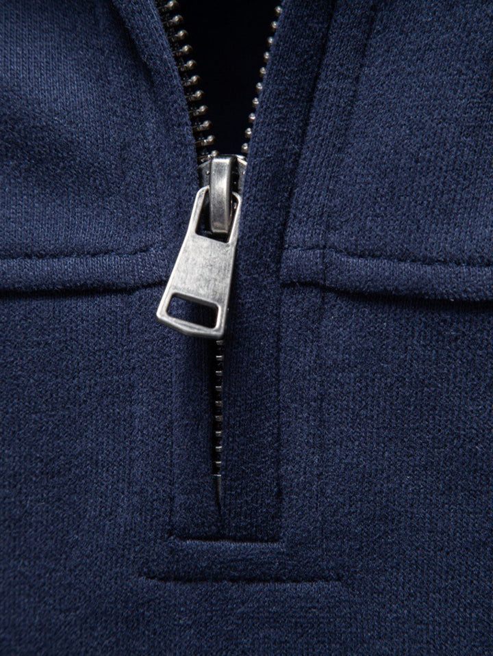 Sudadera con Cuello Subido