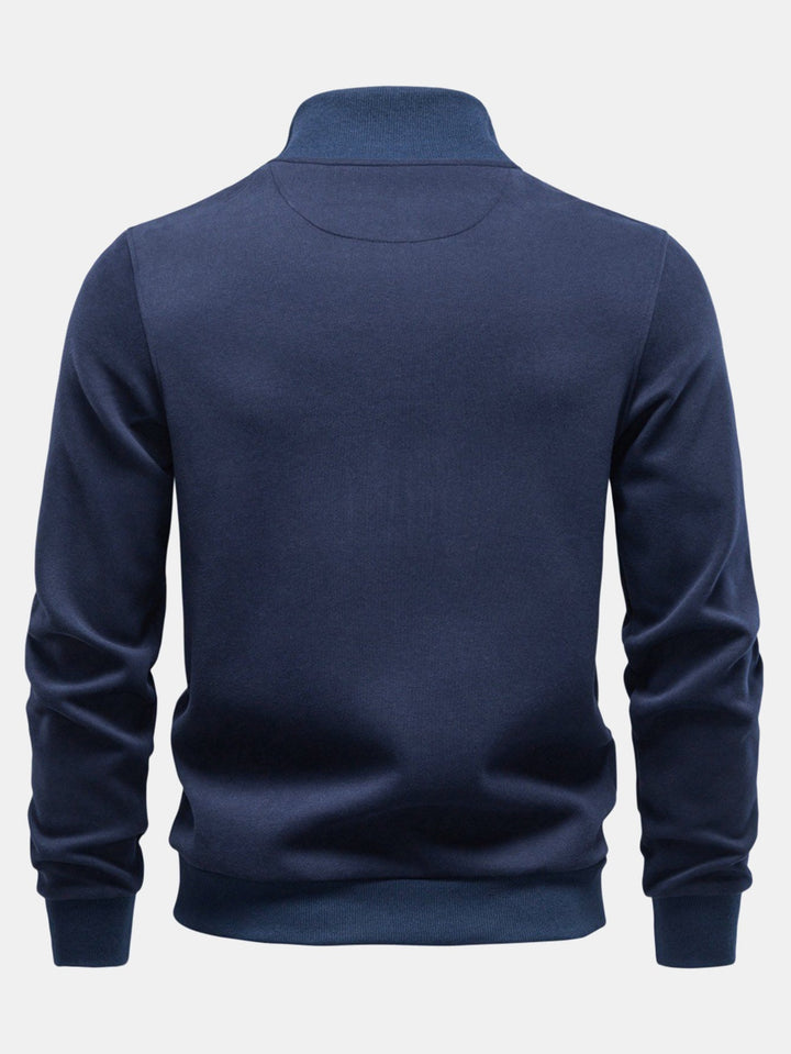 Sudadera con Cuello Subido