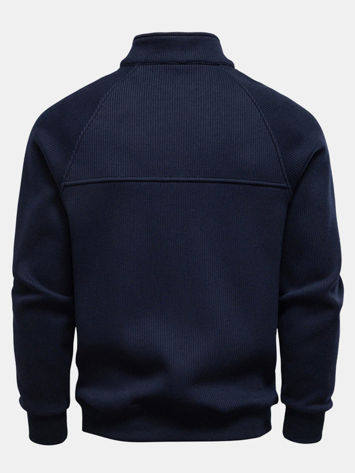 Sudadera Raglán de Cuello Alto