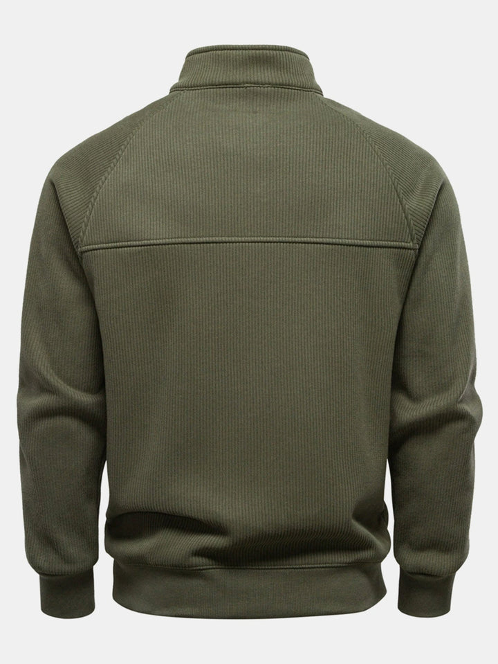 Sudadera Raglán de Cuello Alto