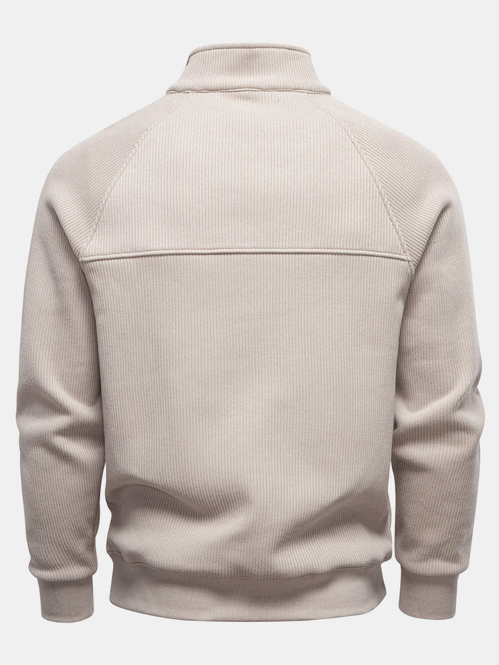 Sudadera Raglán de Cuello Alto