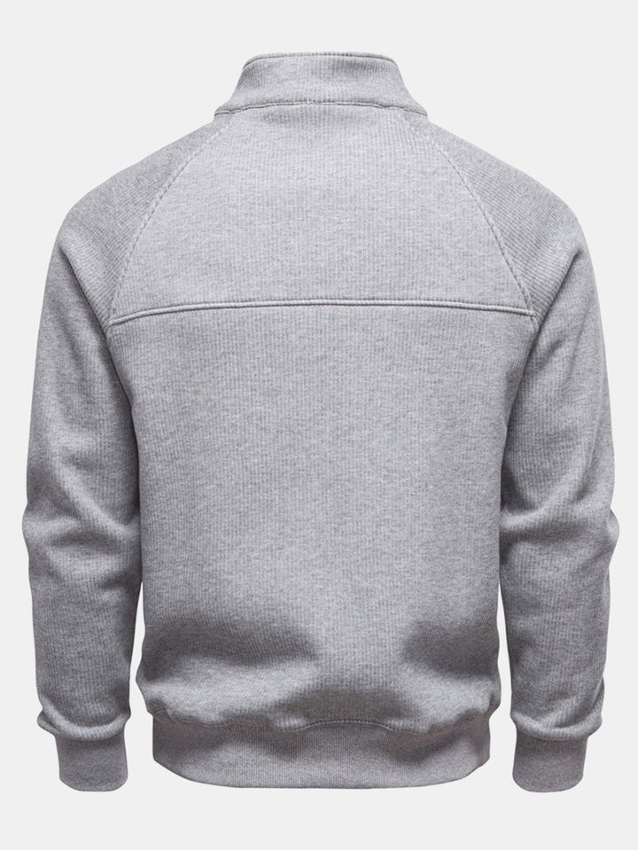 Sudadera Raglán de Cuello Alto