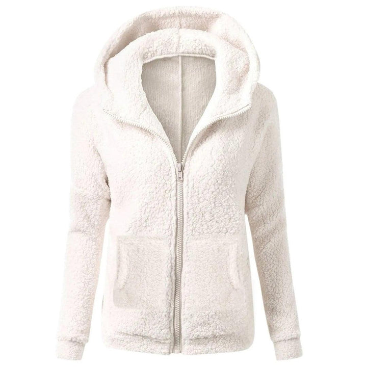 Sudadera Suave con Capucha – Blanco