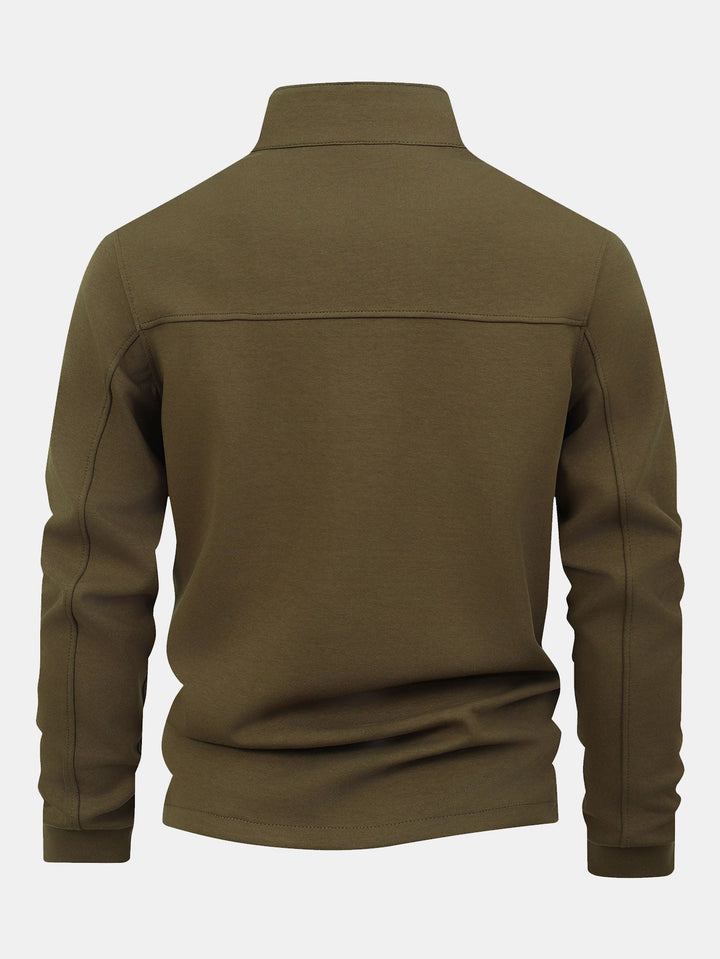 Sudadera Urbana con Cremallera Corta