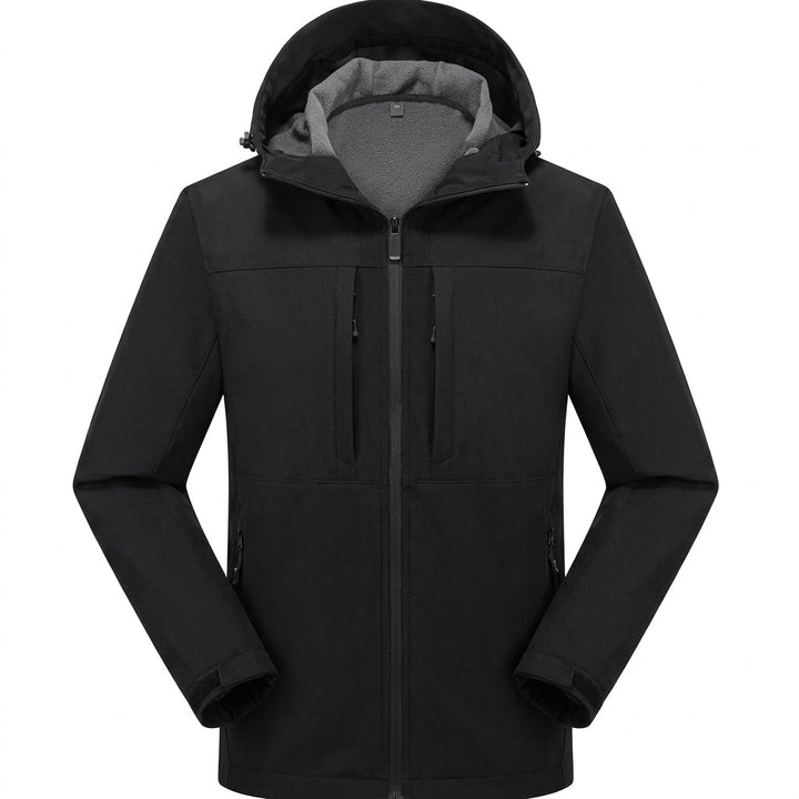 Chaqueta Ergonómica con Capucha – Antracita
