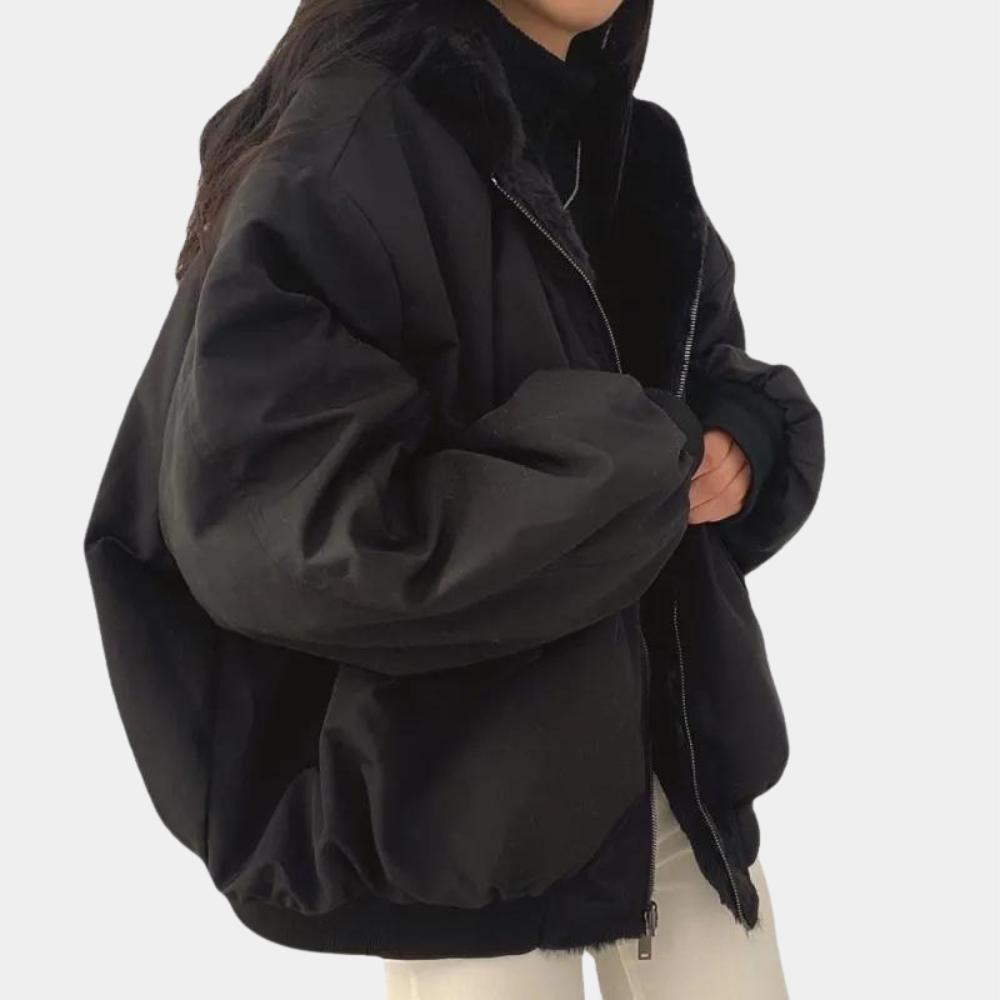 Chaqueta Oversize con Capucha