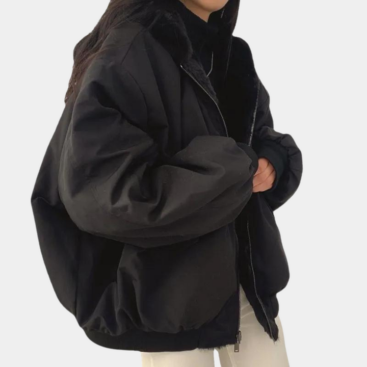 Chaqueta Oversize con Capucha
