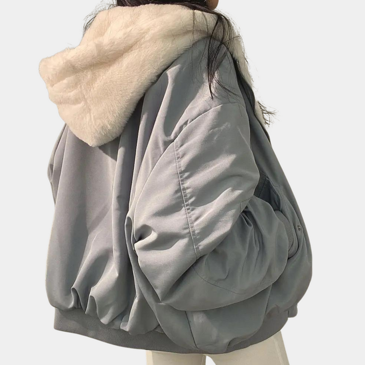 Chaqueta Oversize con Capucha
