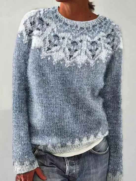 Jersey Holgado Escandinavo – Azul Cielo