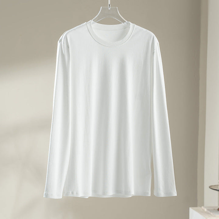 Top Básico de Manga Larga – Blanco