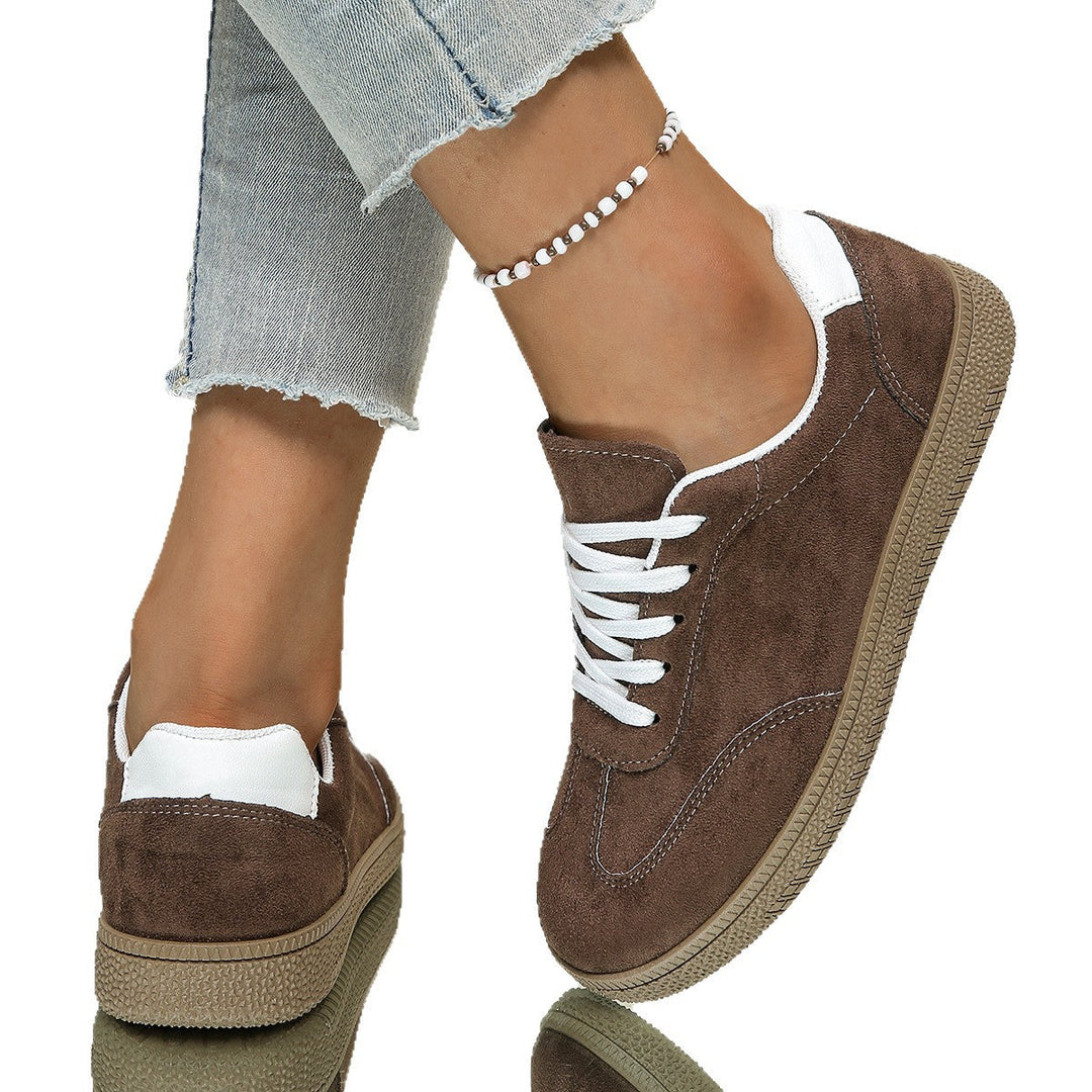 Zapatillas Bajas Marrones