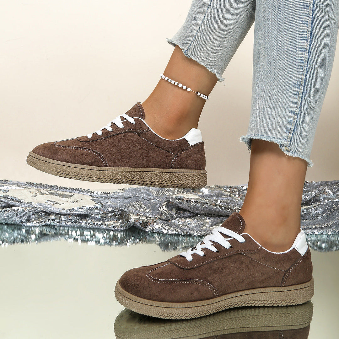 Zapatillas Bajas Marrones